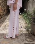 Bubble Pink Cutwork Set