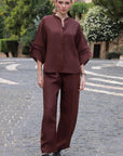 Burgundy Barrel Set