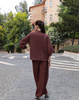 Burgundy Barrel Set