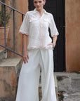 Milk White Safari Shirt