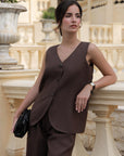 Cacao Waist Coat