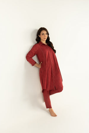 Red Chai Matching Set