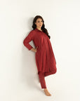 Red Chai Matching Set