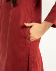 Red Chai Matching Set