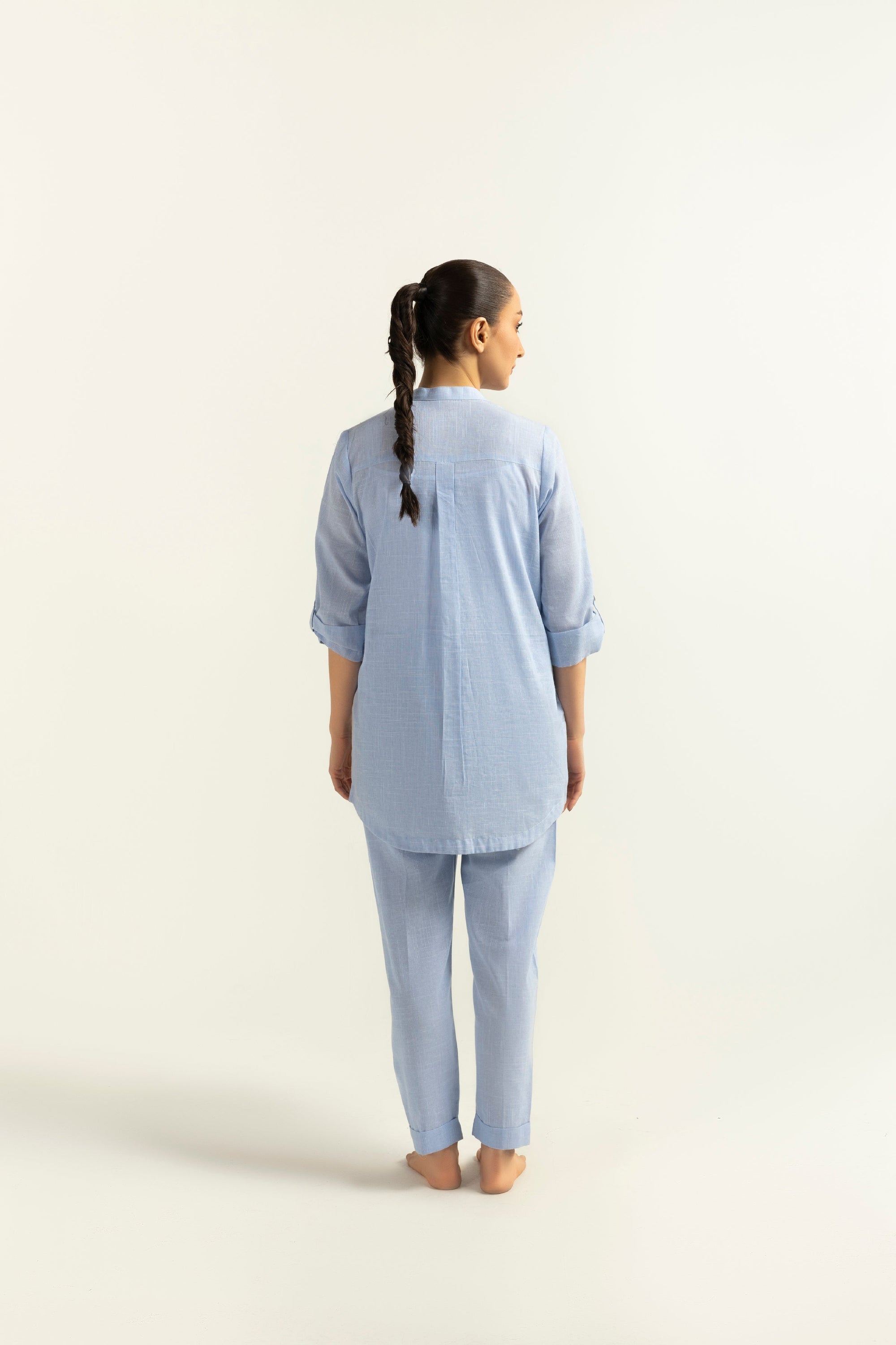 Blue Butler Matching Set