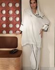 Black & White Drape