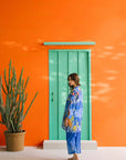 Blue Lemon Matching Set