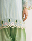 Blue Pineapple Matching Set