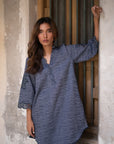Pigeon Blue Matching Set
