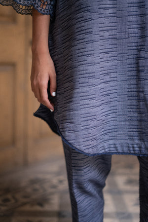 Pigeon Blue Matching Set