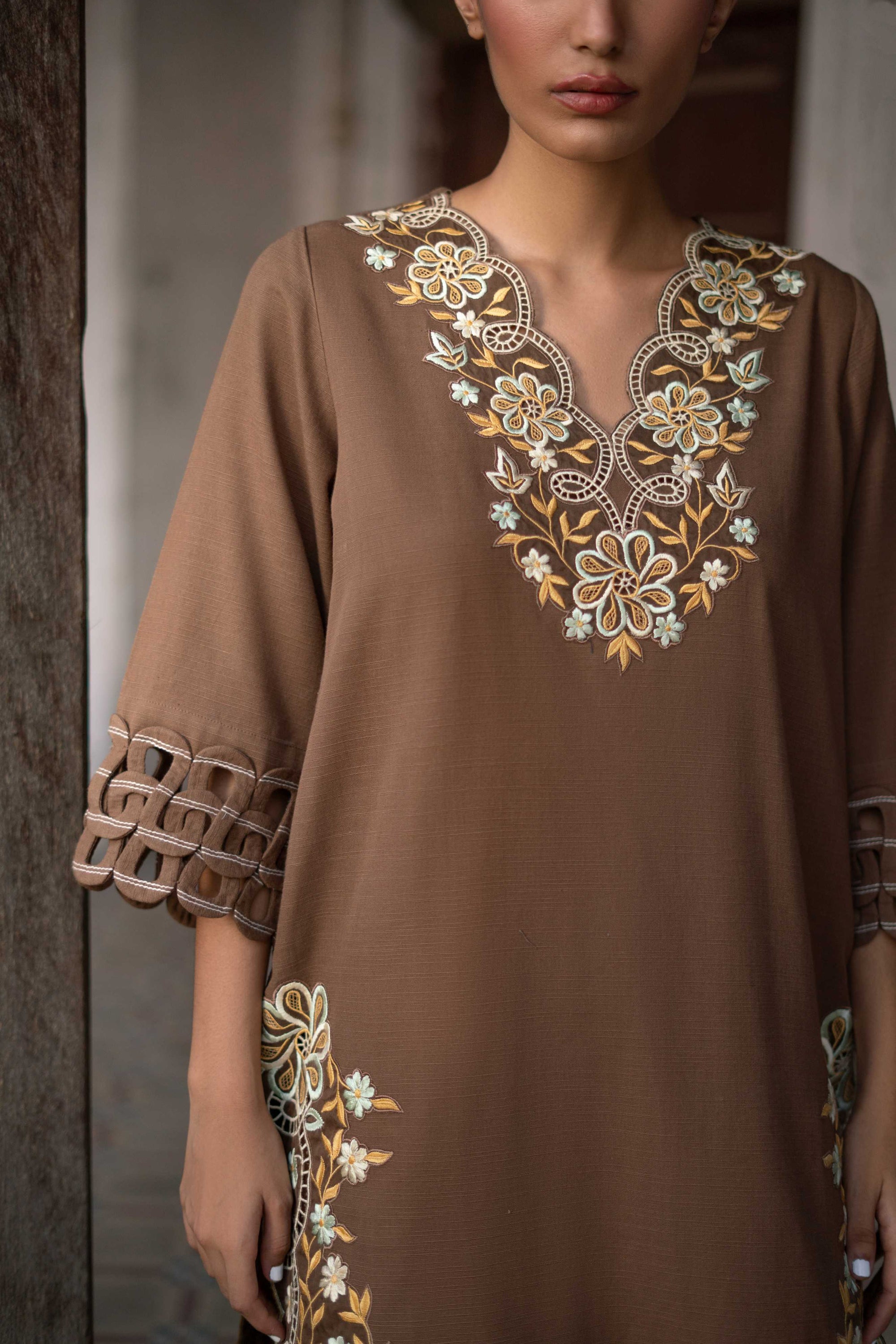 Copper Brown Matching Set