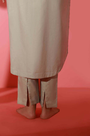 Khaki Chalk Matching Set