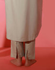 Khaki Chalk Matching Set