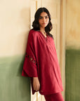Red Lily Matching Set