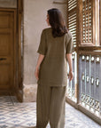 Olive Haze Matching Set