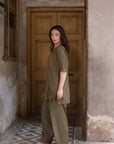 Olive Haze Matching Set