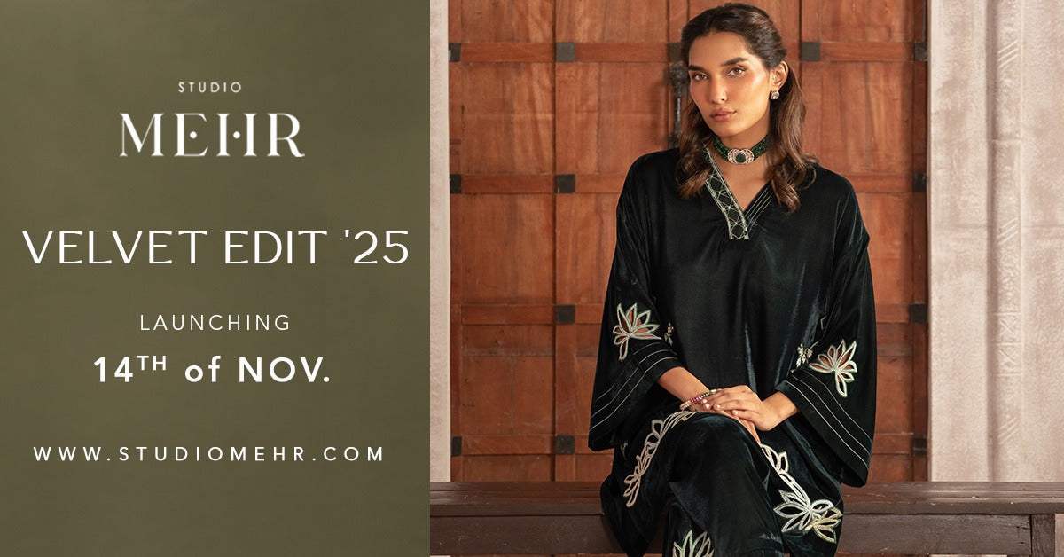Studio Mehr Velvet Dress Collection – Luxurious Fashion for Every Women