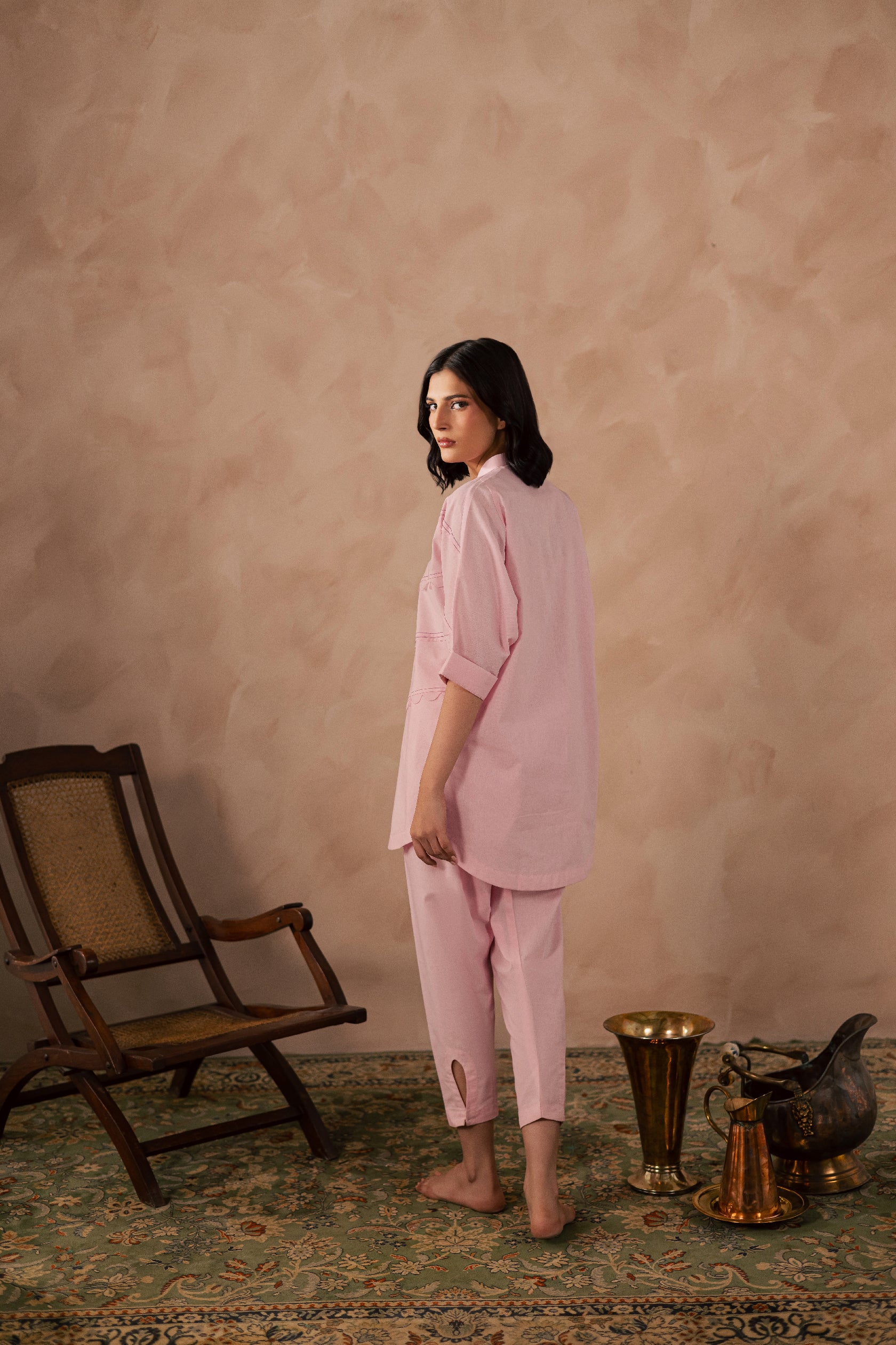 Queen Pink Matching Set