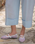 Powder Blue Linen Set