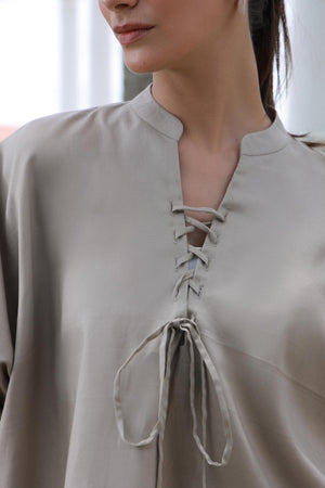 Mushroom Gray Top