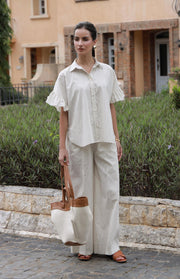Pin Striped Tunic Set