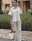 Pin Striped Tunic Set