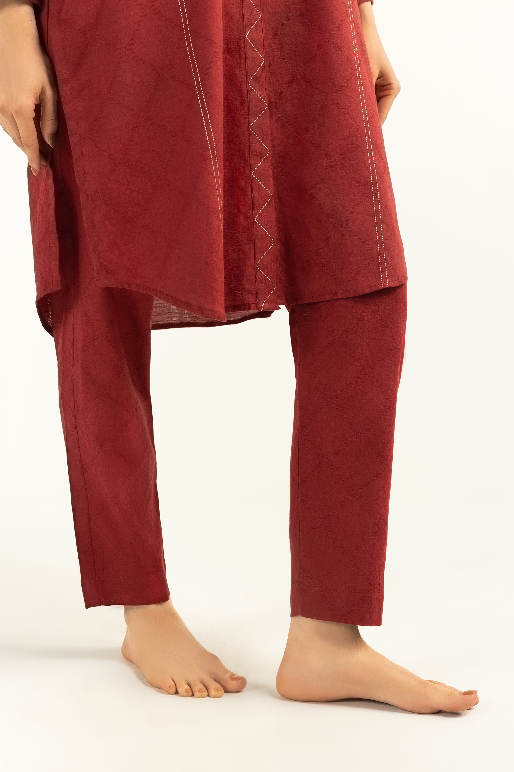 Red Chai Matching Set
