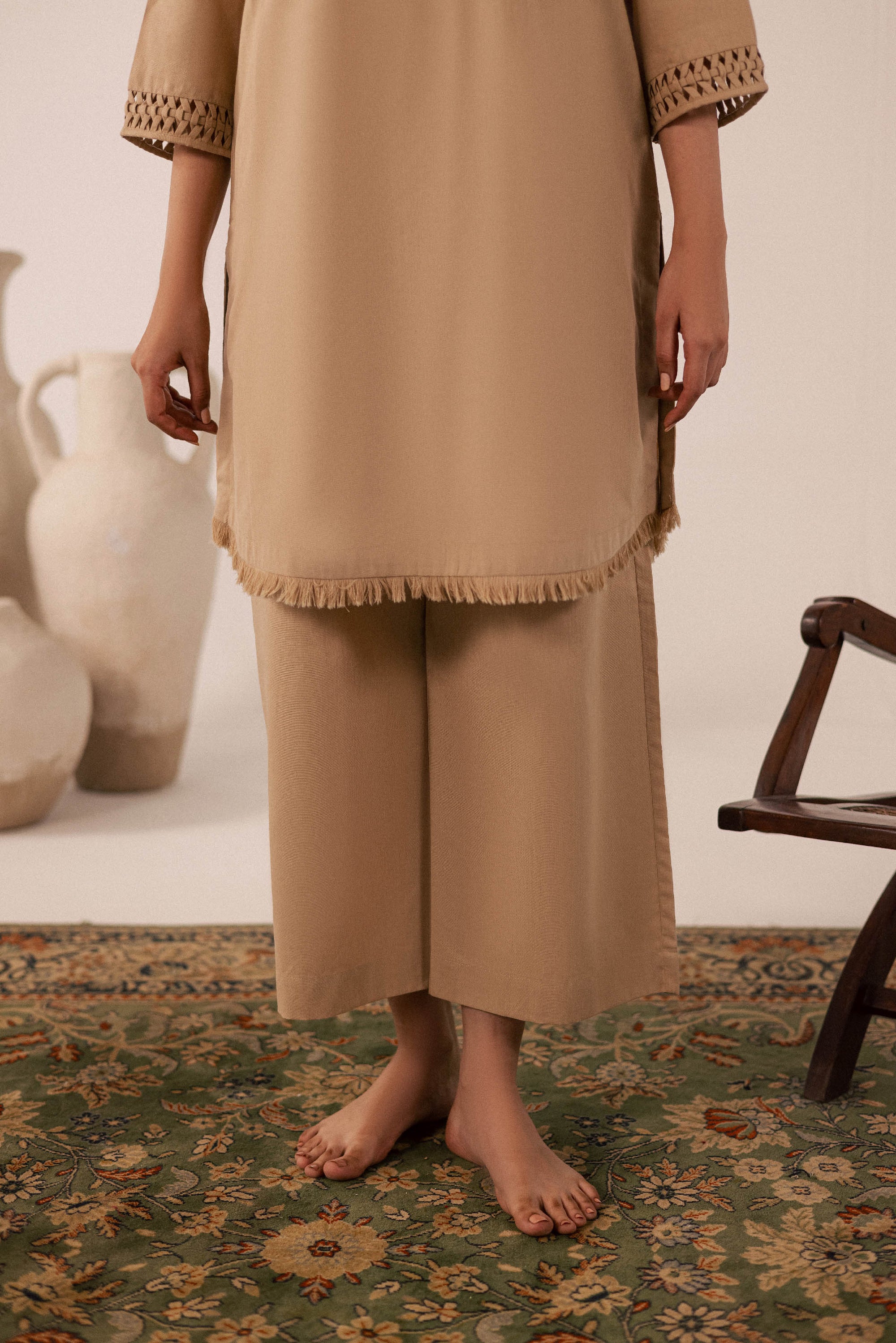 Vintage Calico Matching Set