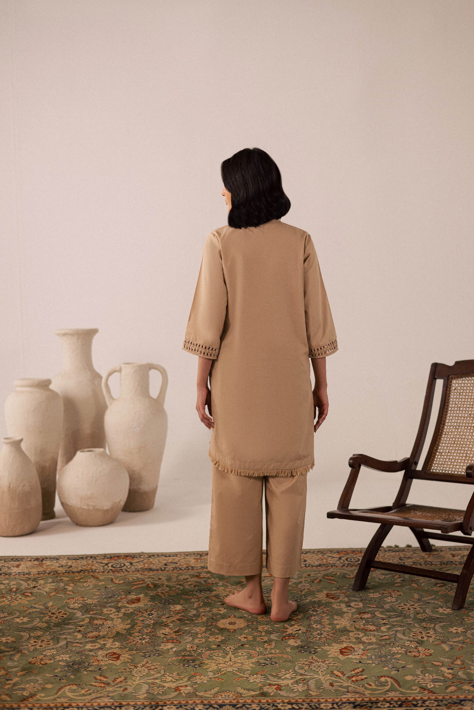 Vintage Calico Matching Set