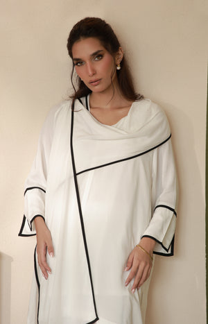 Black & White Drape
