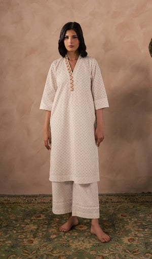 White Coffee Matching Set