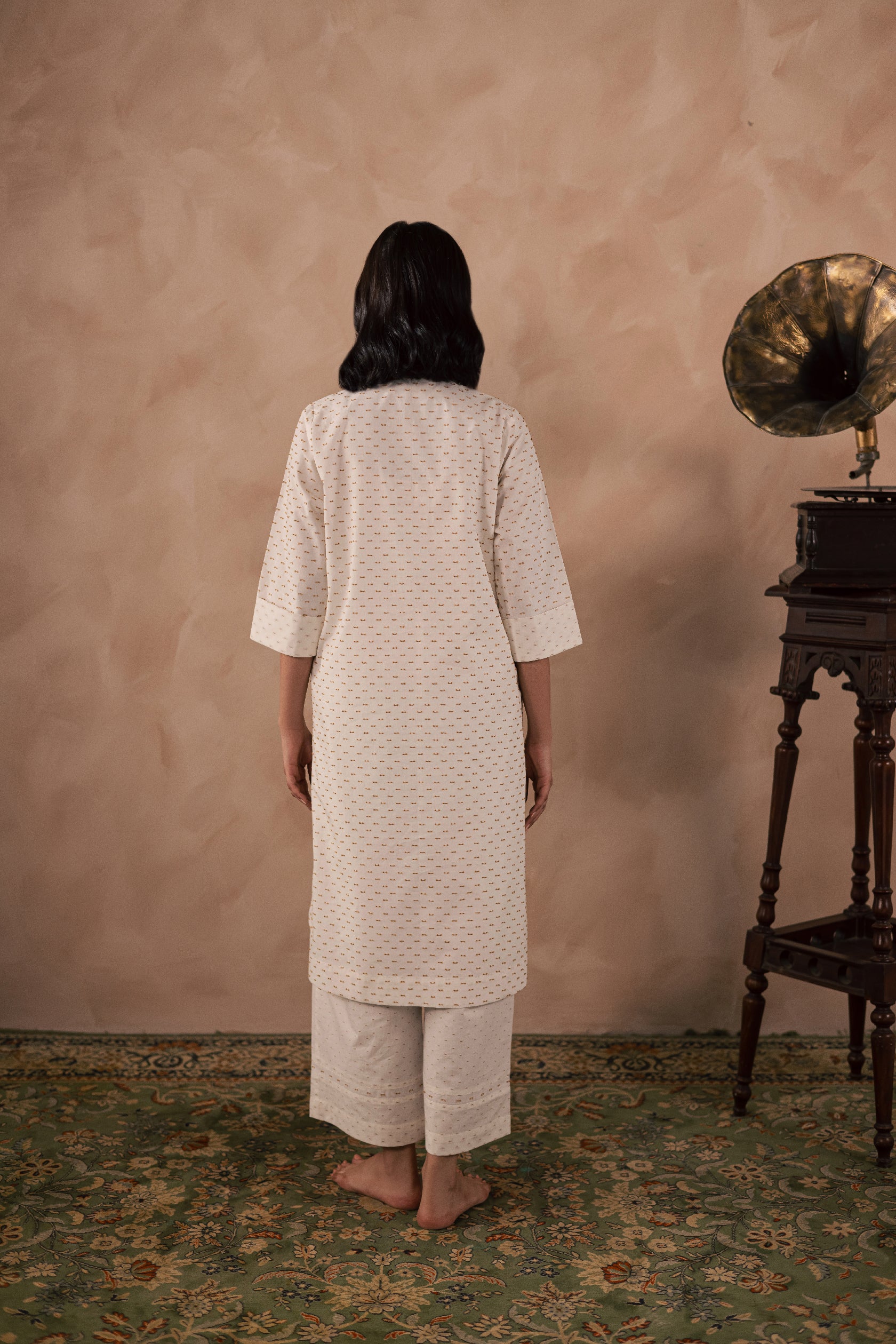 White Coffee Matching Set