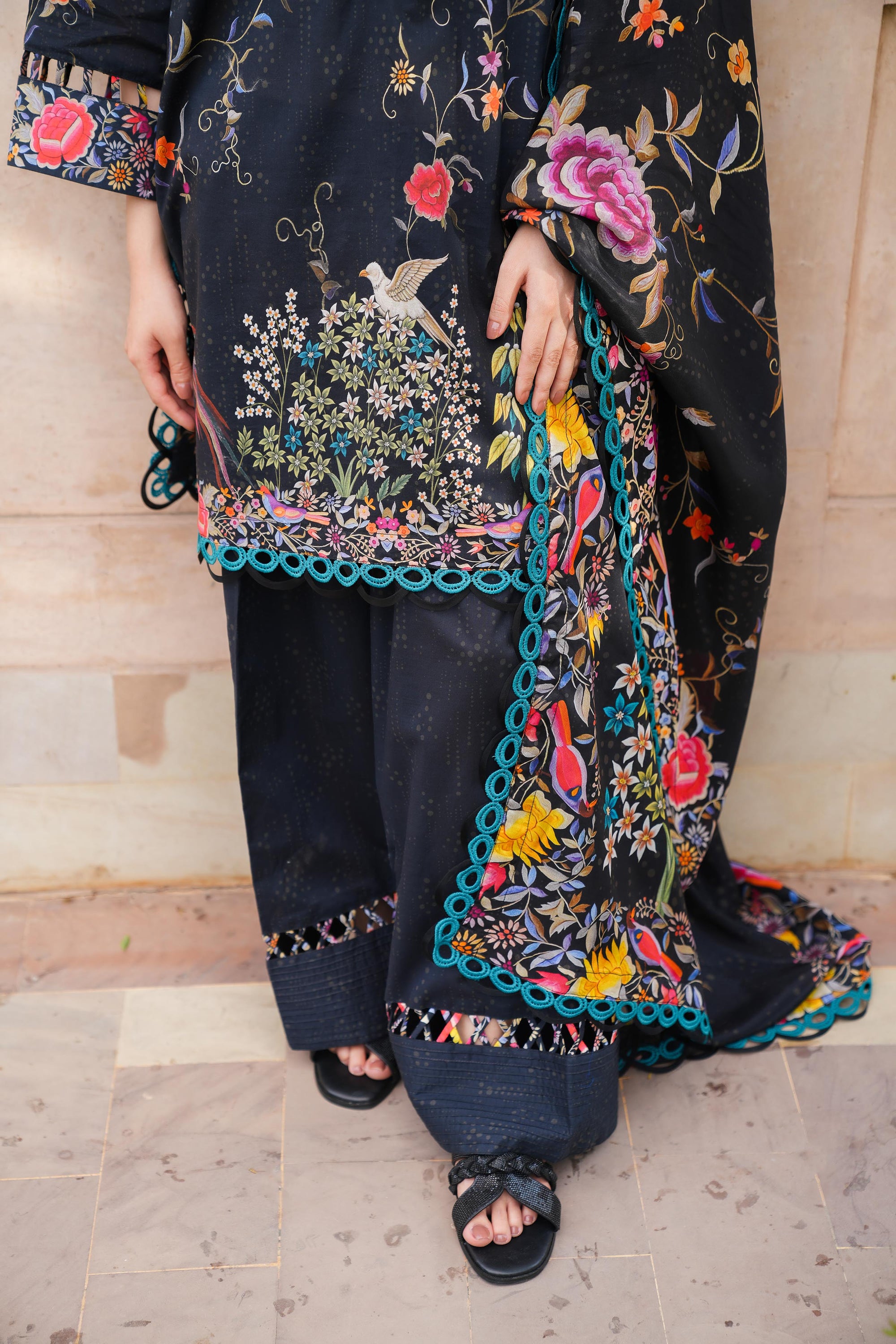 Love for Black Matching Set