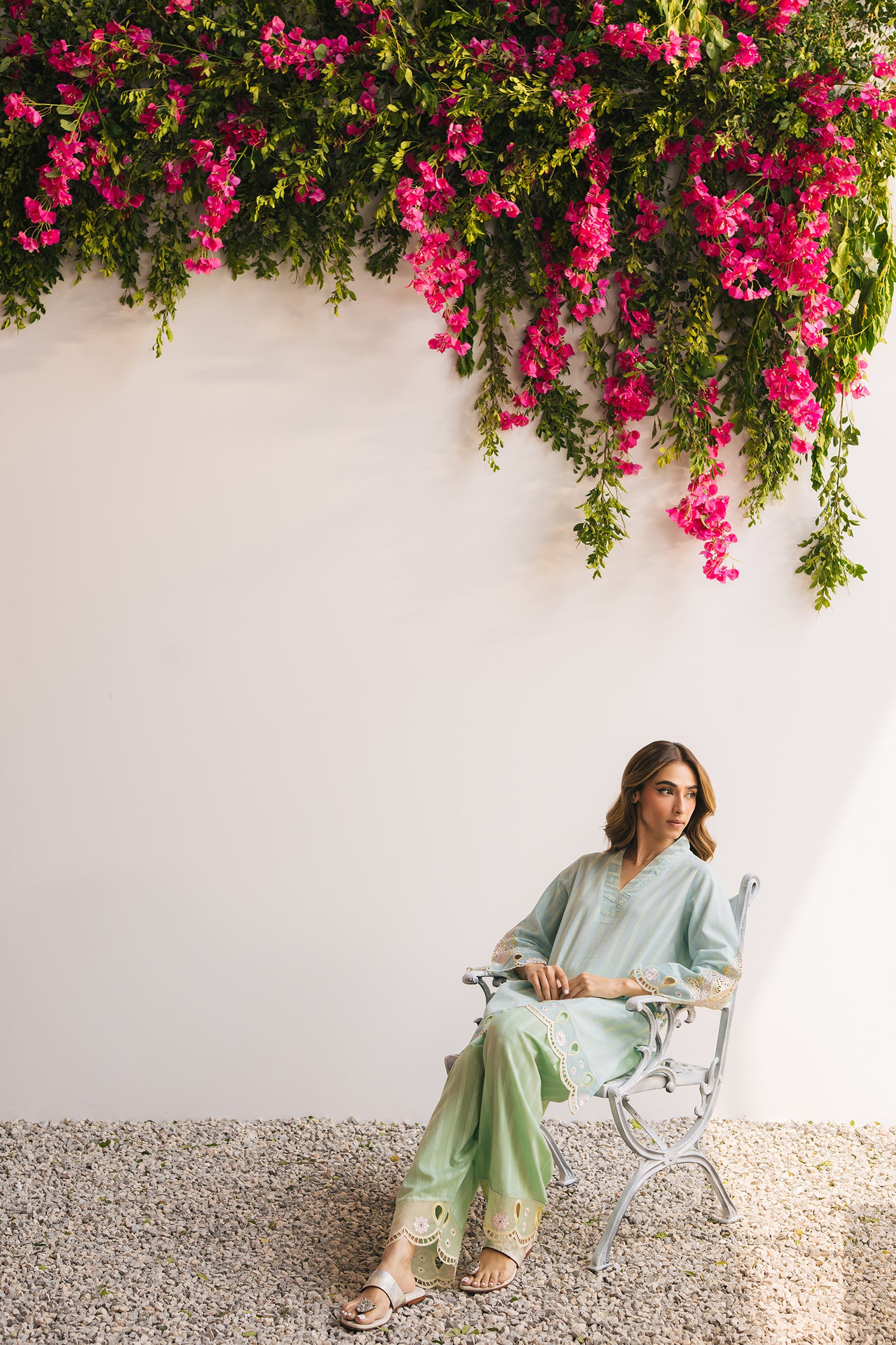 Blue Pineapple Matching Set