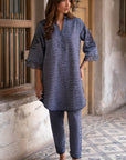 Pigeon Blue Matching Set
