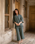 Spice Green Matching Set