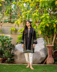 Black Lotus Kurta