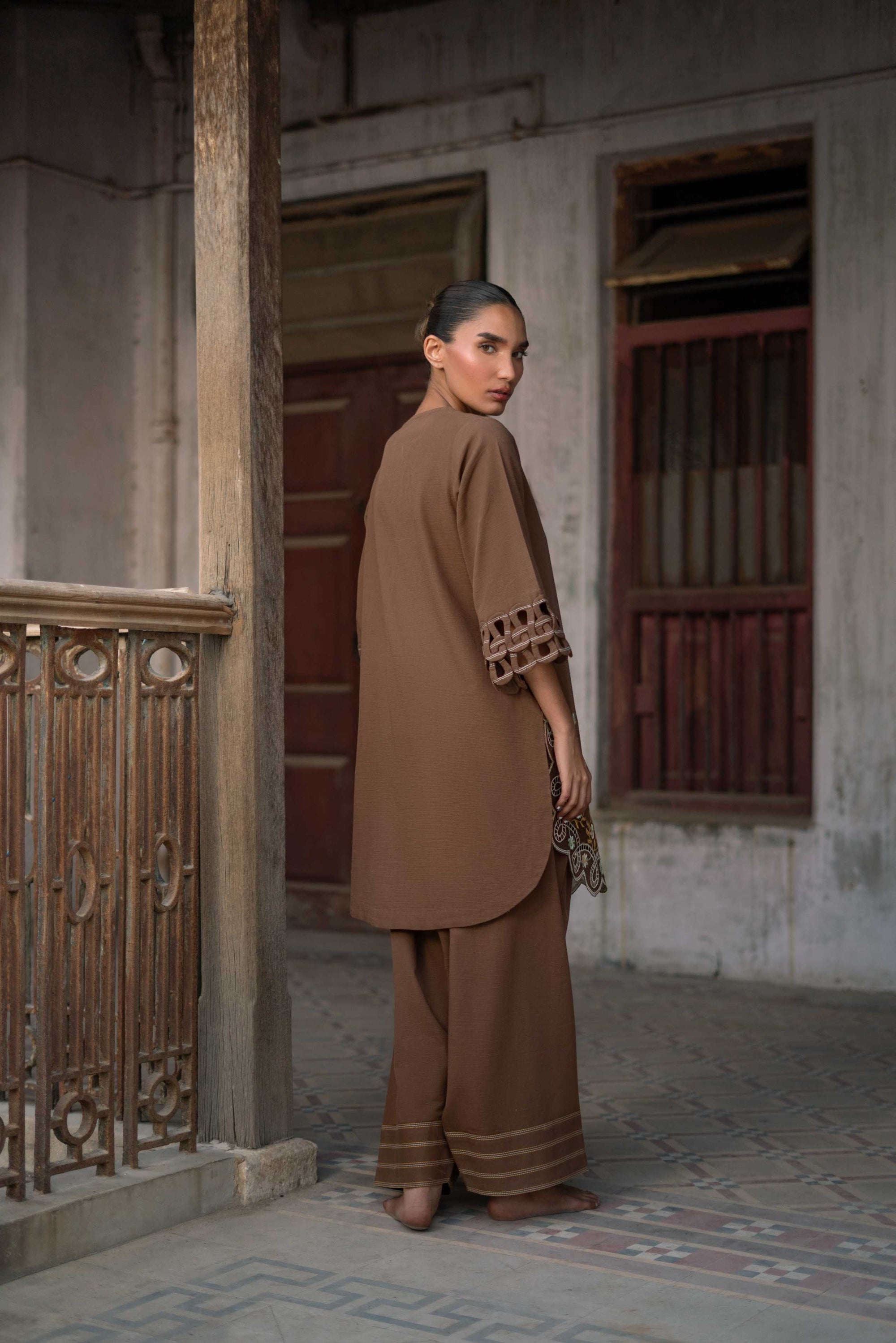 Copper Brown Matching Set