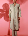 Khaki Chalk Matching Set