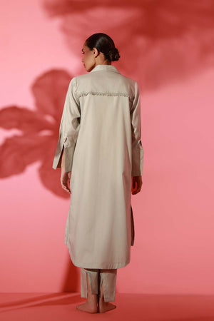 Khaki Chalk Matching Set