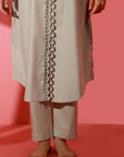 Khaki Chalk Matching Set